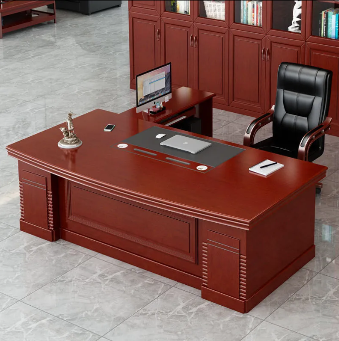 1.6m Mahogany Executive Desk