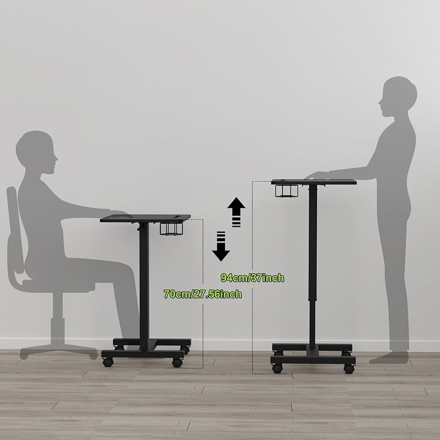 1200mm adjustable desk