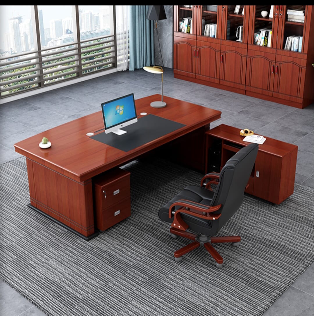 1400mm mahogany desk