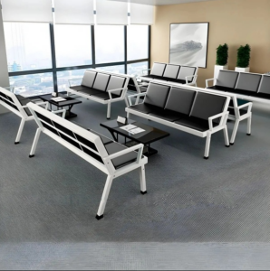 3-seater waiting bench