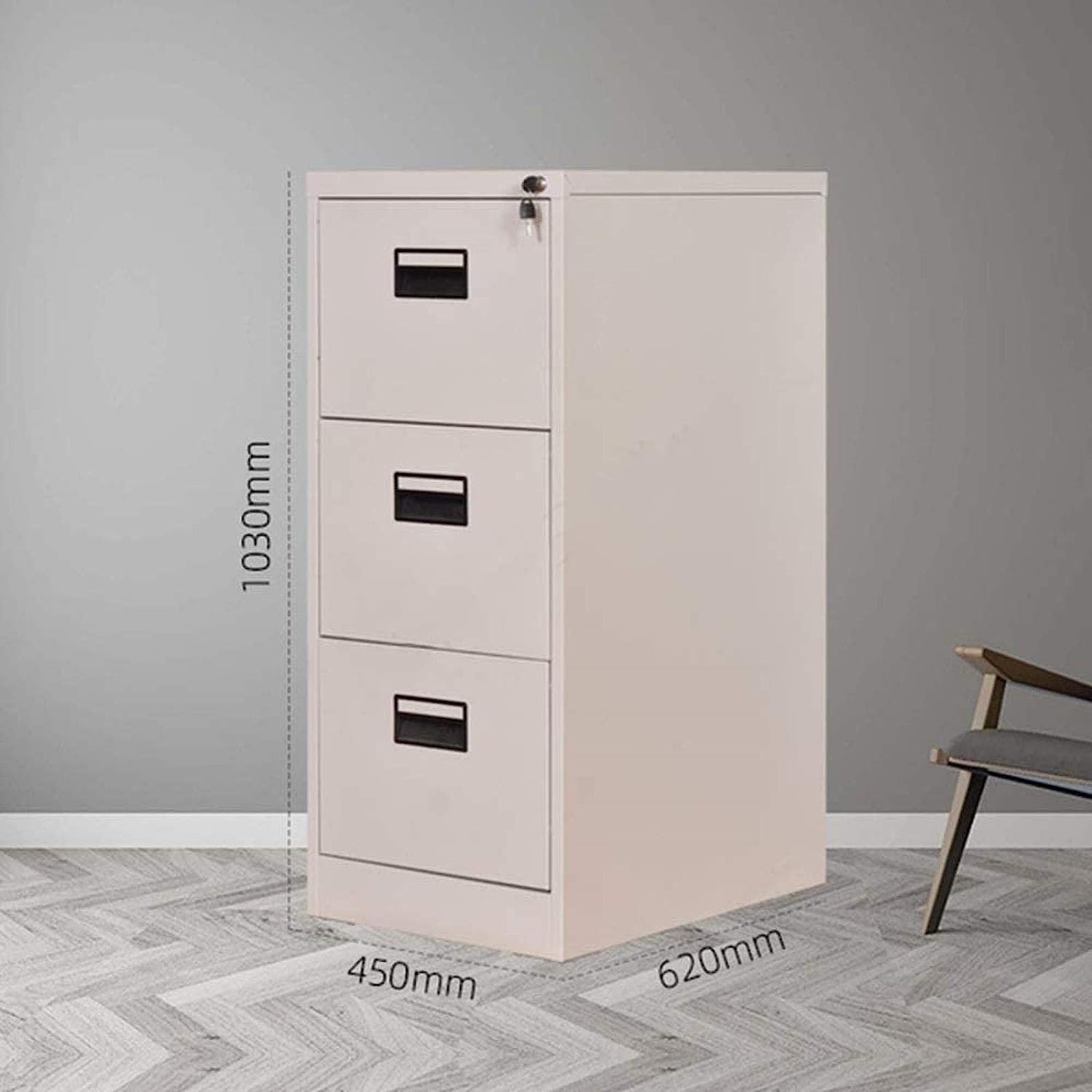 3 drawer office cabinet