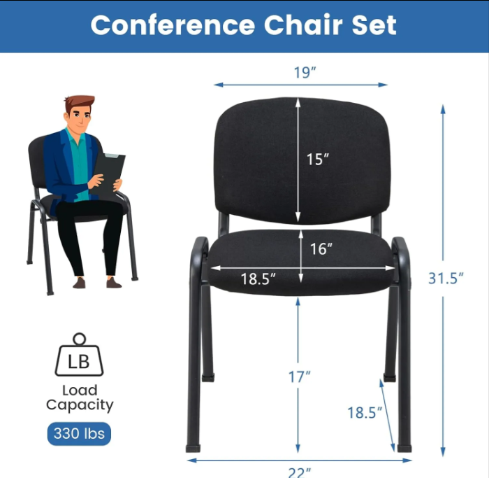 Tosca visitors office chair - Image 4
