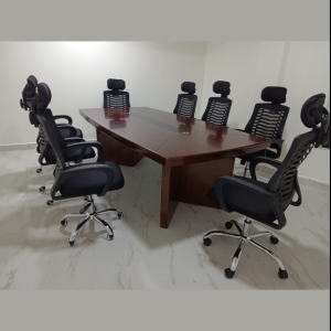 240cm mahogany boardroom table