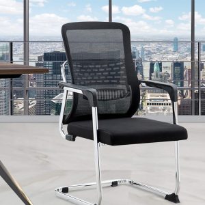 Ergonomic office visitor chair