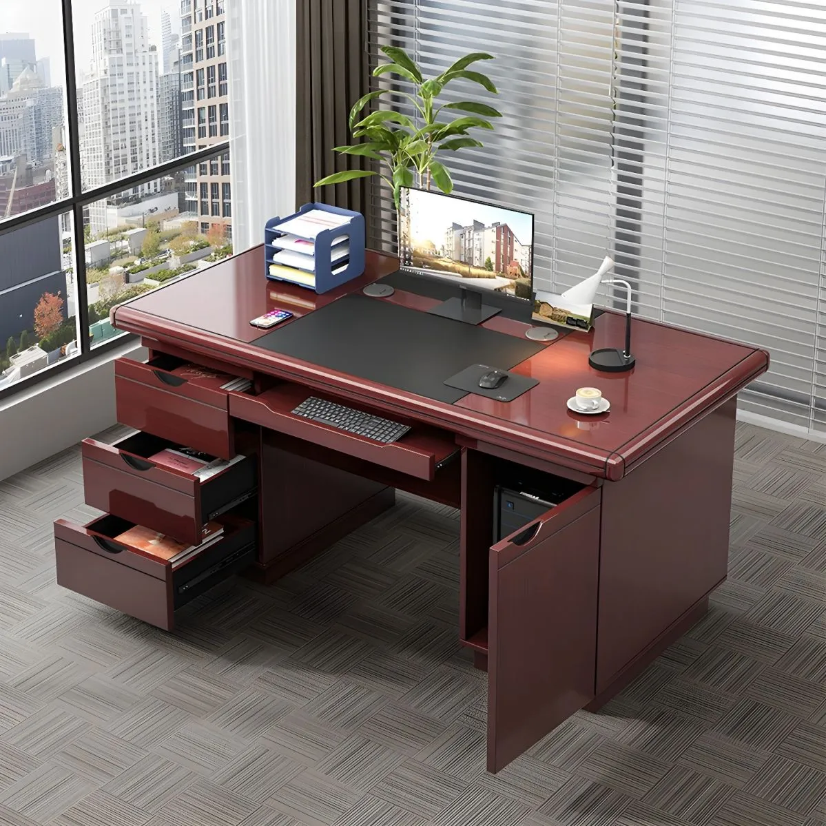 1400mm managerial desk