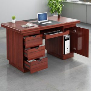 140cm mahogany desk